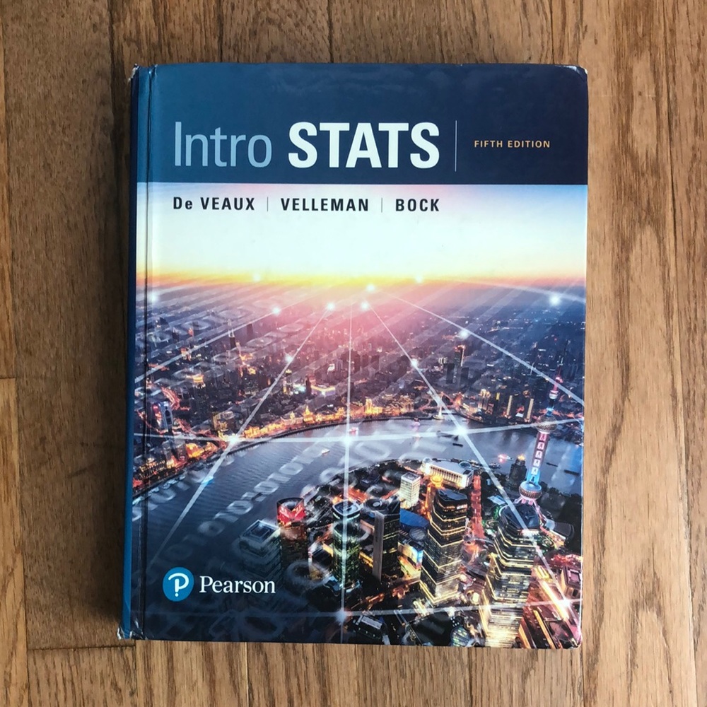 Intro to STATS, Fifth Edition, Pearson